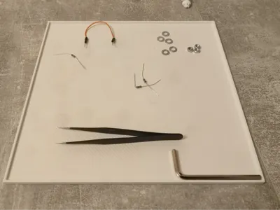Small Parts Organizer Tray 230mm x 230mm