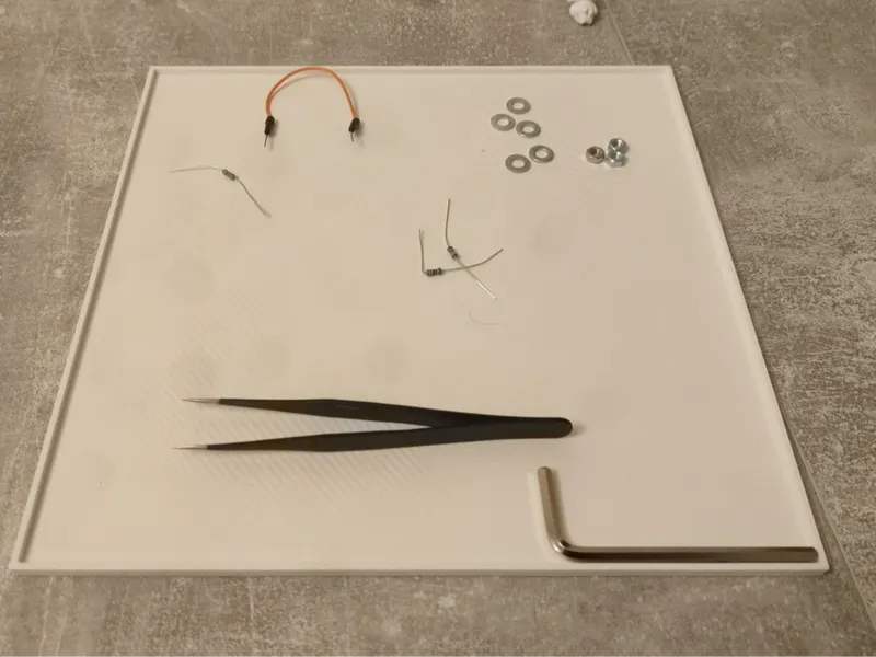 Small Parts Organizer Tray 230mm x 230mm