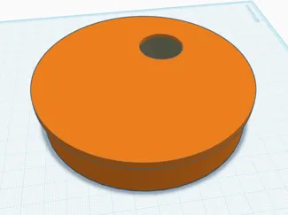 Cover pipe 110mm with hole 25mm