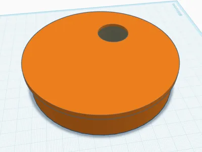 Cover pipe 110mm with hole 25mm