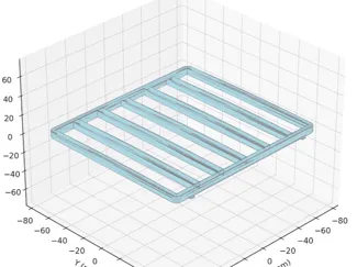 Skimmer-Gitter - (149,9×142×8,6 mm) / Skimmer Grid