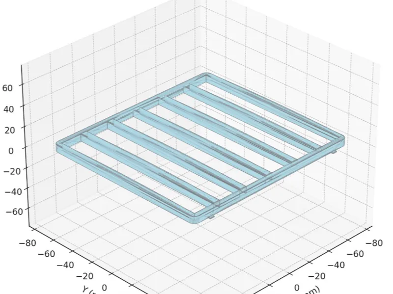 Skimmer-Gitter - (149,9×142×8,6 mm) / Skimmer Grid