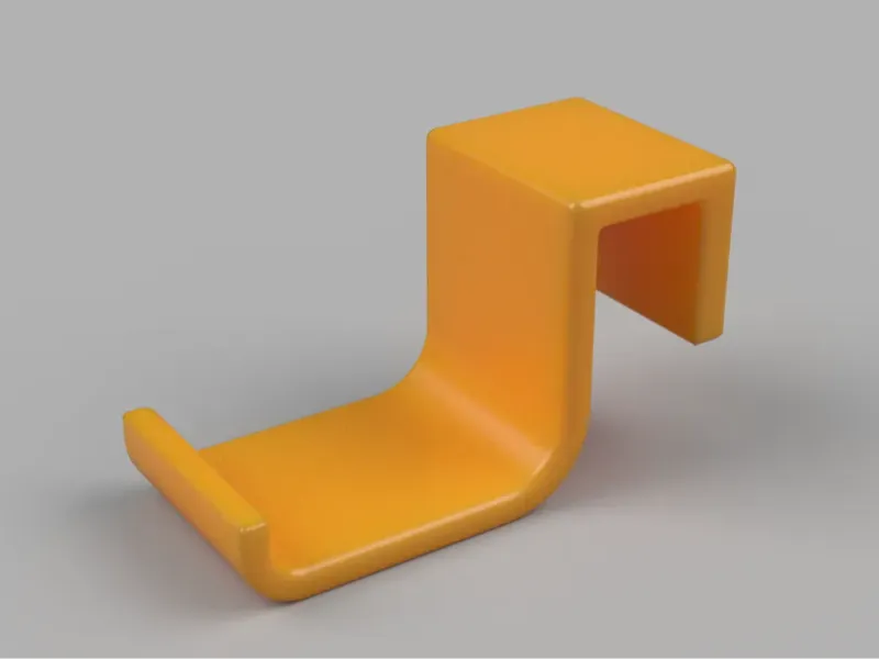 Headphone Hanger for 20mm Monitor/Desk Mount Rails