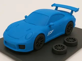 Blue Porsche GT2 RS