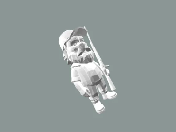 gnome with a hunting rifle