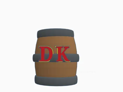 Donkey Kong Barrel 