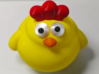 Hamster toy cute silly chicken tumbler multicolor pre-separated no AMS