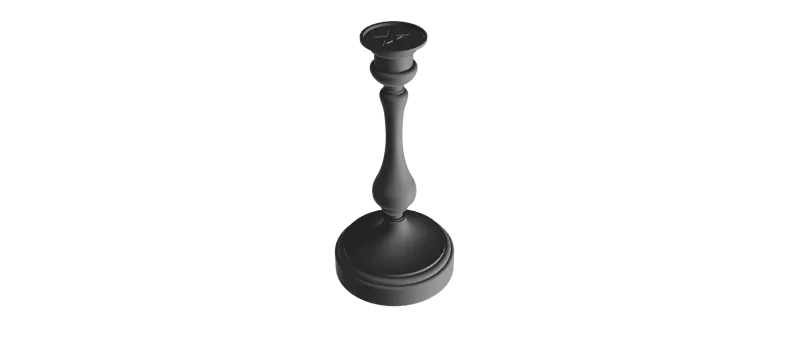 Candle Holder Pillar Candle