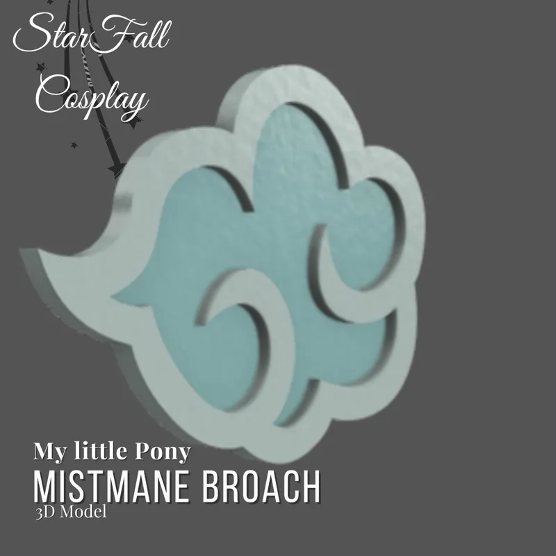 Mistmane Broach ☆ My Little Pony
