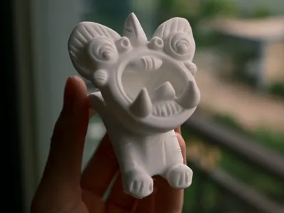 Arched Tile Cat, Traditional Art from Dali, Yunnan