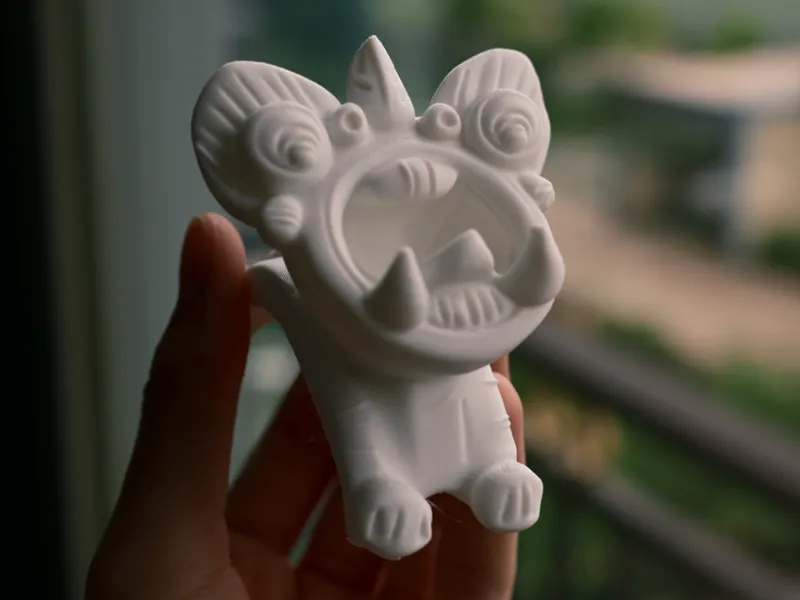 拱形瓦猫  云南大理传统艺术