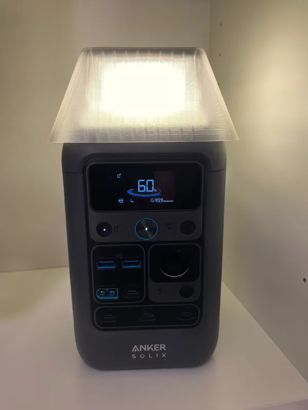 Abat-jour pour lampe Anker Solix C300 DC