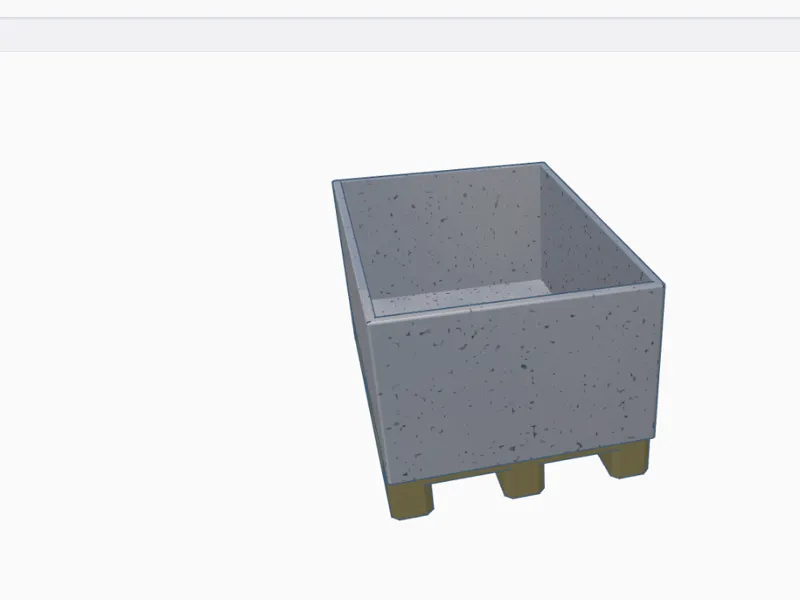 Europaletten Box Stapelbar 