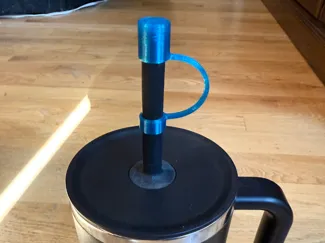 40oz Hydroflask Cup TPU Straw Cover Rev. 2