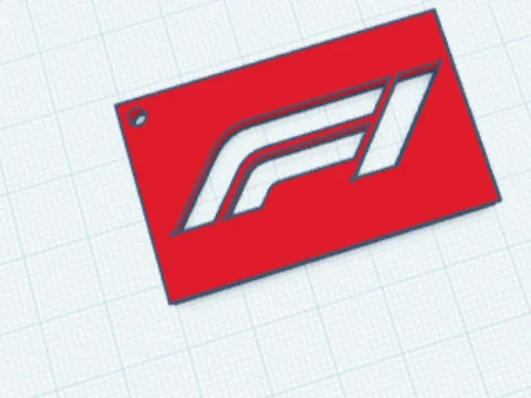 Formula 1 Keychain