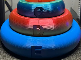 Tower Rings Puzzle