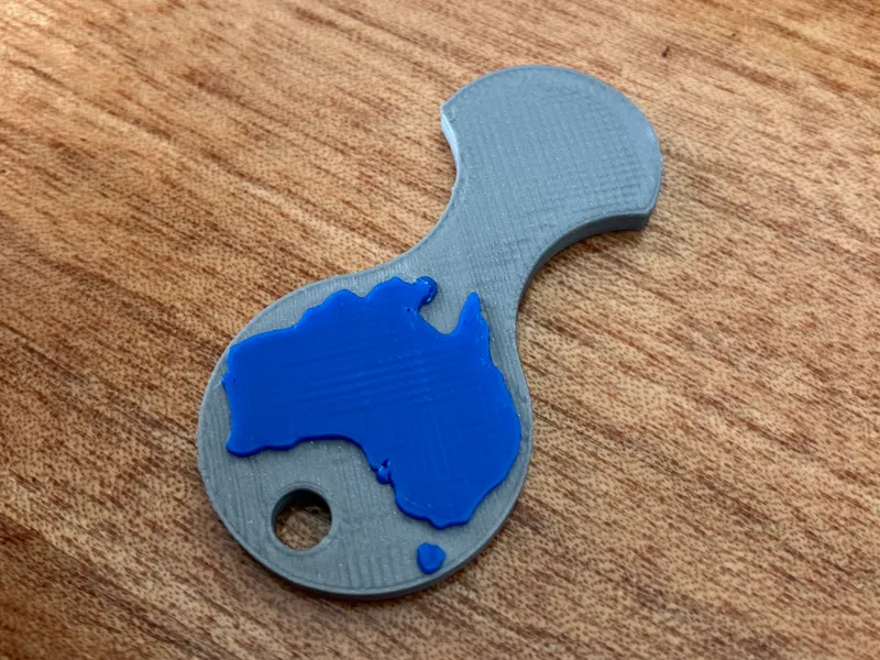 Australia Removable Trolley Coin Token