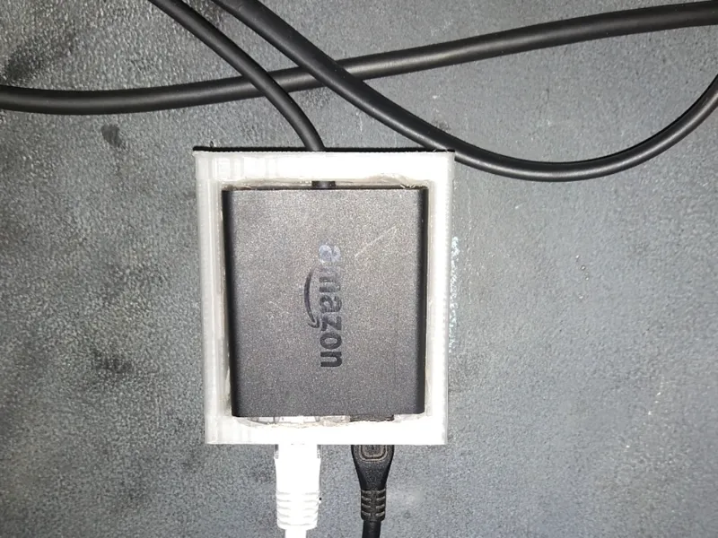 Fire stick ethernet adapter wall mount