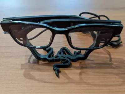 A charging dock for the Razer Anzu Smart Glasses