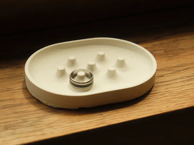Plaster Jewelry Bowl Mold