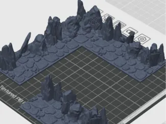 Hedges and walls for CMON dungeon craw