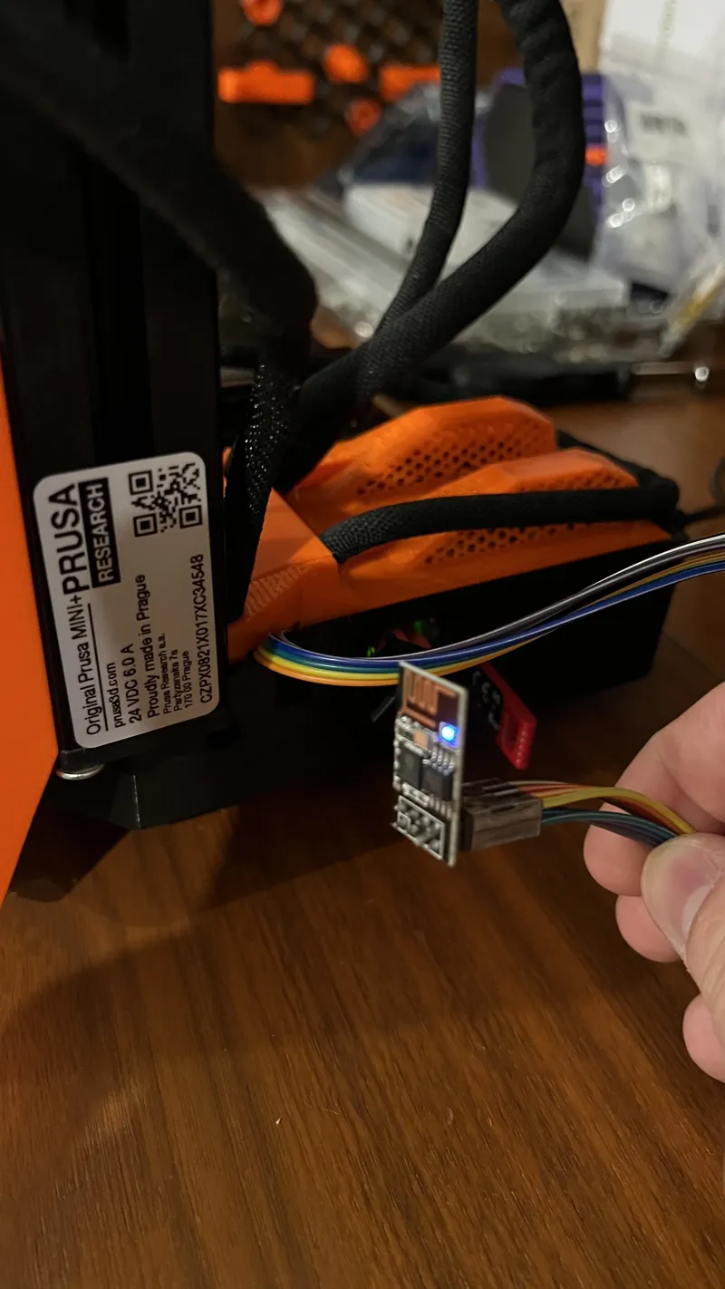Prusa Mini Board Cover with External WiFi
