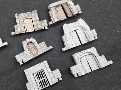 Starlink Modular Doors and Caves