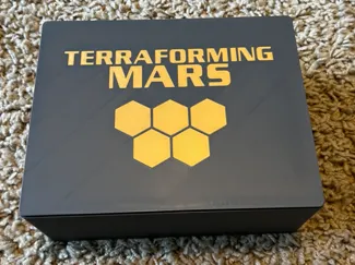 Terraforming Mars Board Game 3D Tiles and Storage
