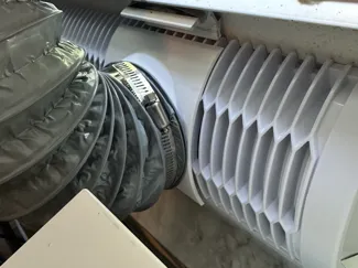 4" hose adapter for Vornado TRANSOM window fan