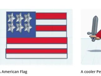 A American Flag