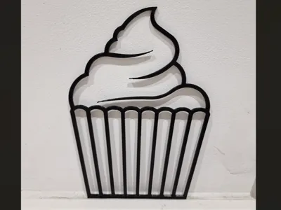 Cupcake Wall Art