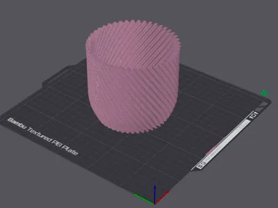 spiral vase vase mode with holes