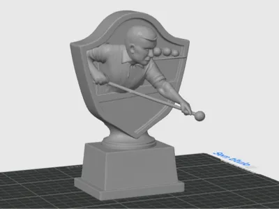 Snooker trophy