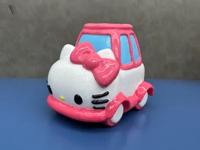 Fan Cat Car Pen Holder