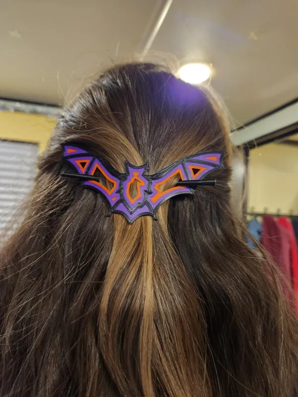 Chauve-souris à cheveux Halloween