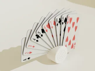Playing card holder (10)