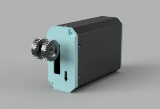 A320 landing lever for simulation
