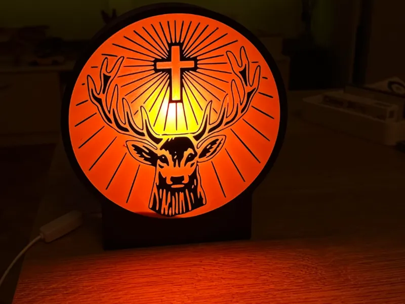 Jagermeister lamp bambu kit 001