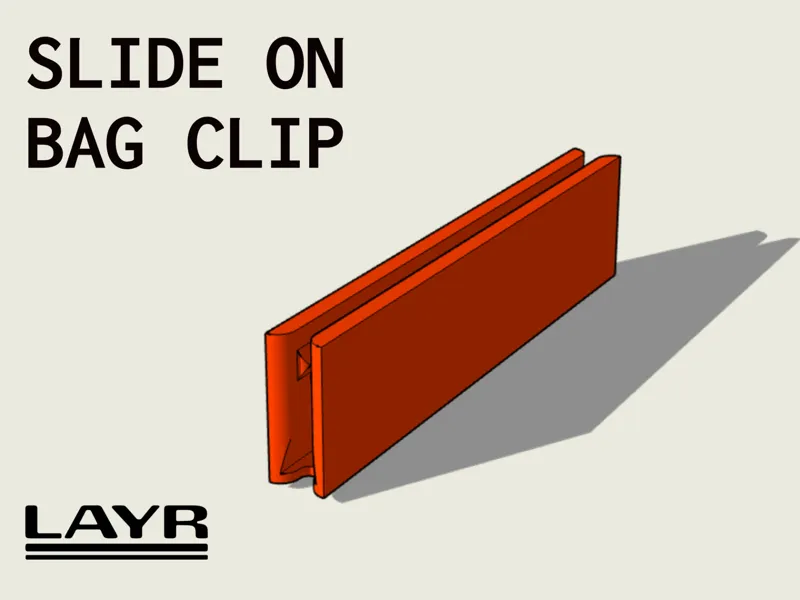 Slide On Bag Clip