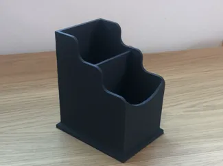 Vertical business card holder