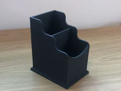Vertical business card holder