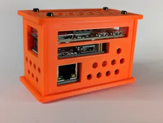Raspberry Pi Zero W/WH Waveshare Ethernet POE Case