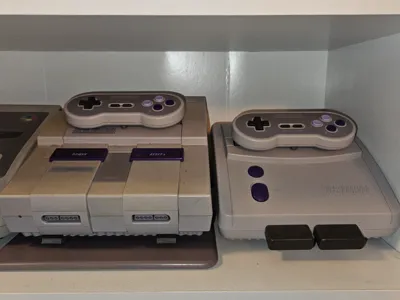 SNES SN30 holder