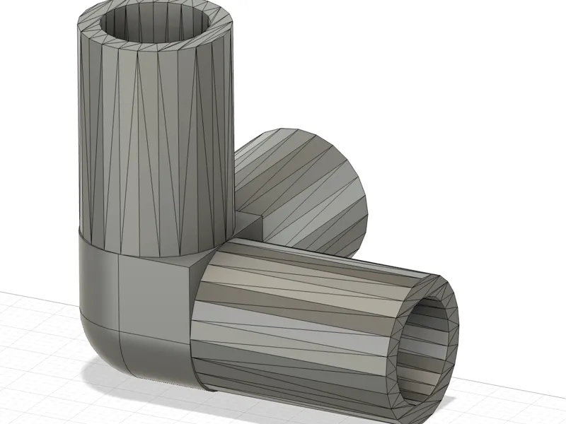 Three Way Elbow Joint 