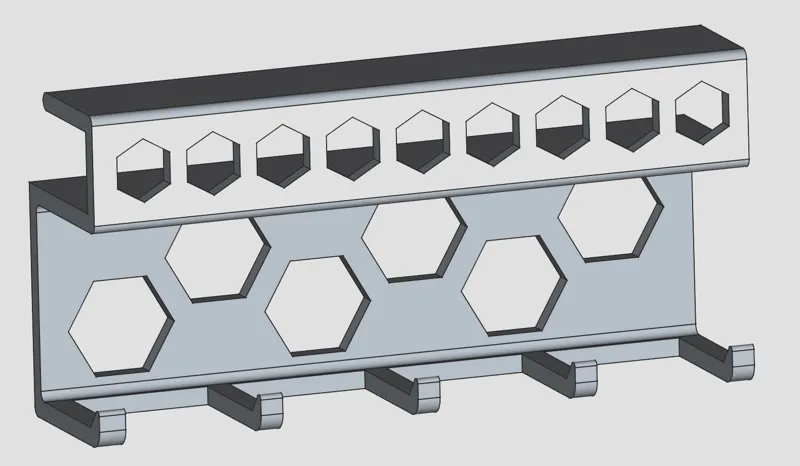 IKEA BESTÅ key board / Schlüsselbrett V2