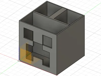 Minecraft Creeper Pencil Holder