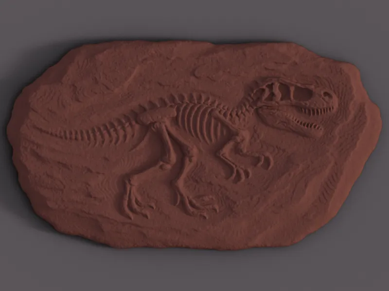 Mini–T. rex Fossil