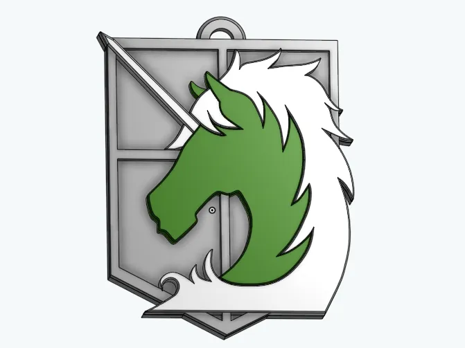 Military Police Brigade KeyChain
