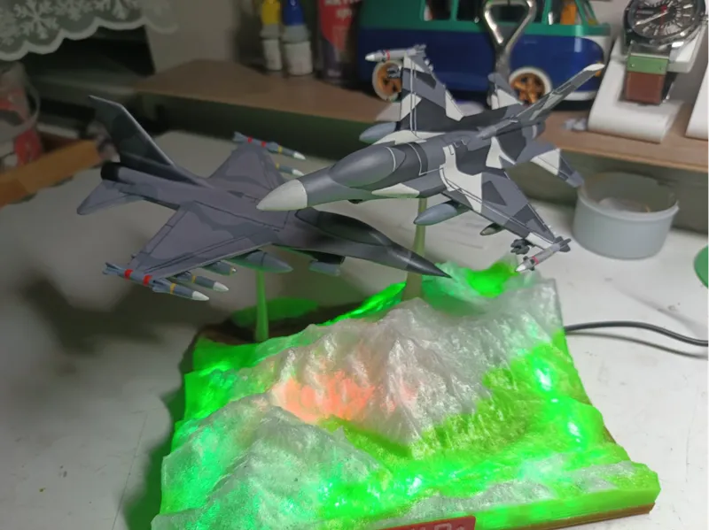 ONLY F-16 STAND for diorama