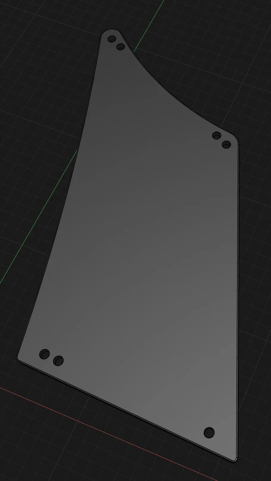 Voltex Support 275mm curved trunk by Vara MakerWorld: Download Free 3D ...